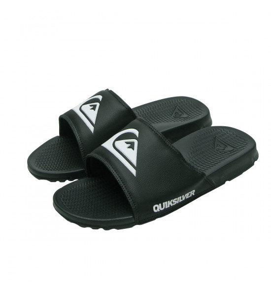 Chinelo Quiksilver Shoreline Adjust Slider Preto - 2