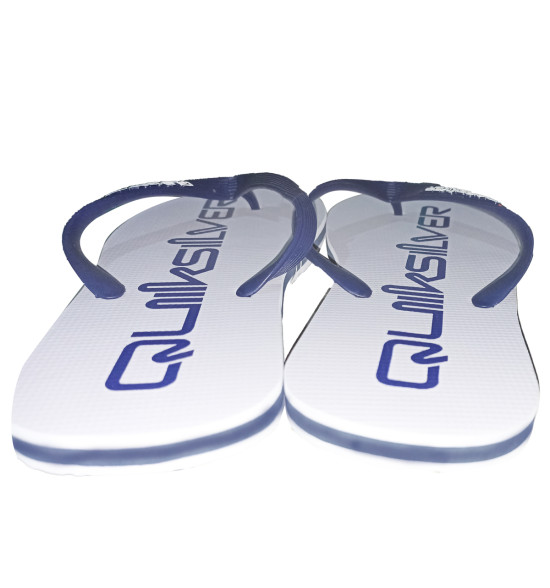 Chinelo Quiksilver Molokai New Omini Branco com Marinho - 4