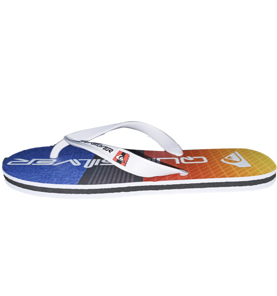 Chinelo Quiksilver Molokai Panel Stripe Laranja - 3