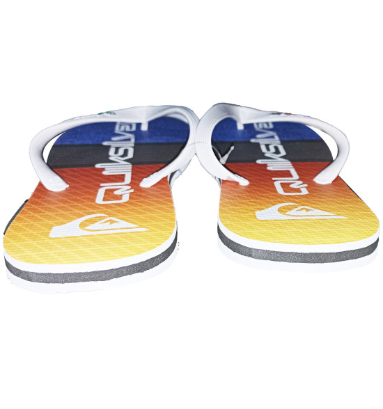 Chinelo Quiksilver Molokai Panel Stripe Laranja - 4