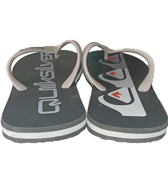 Chinelo Quiksilver Molokai Three Logo Preto - 4