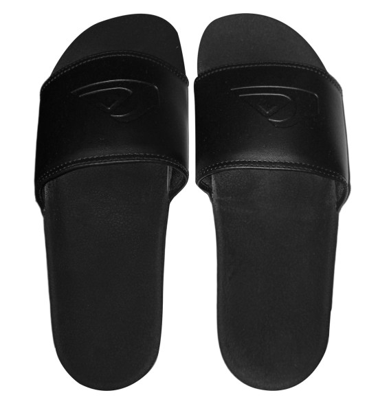 Chinelo Quiksilver Slide Wordmark Preto