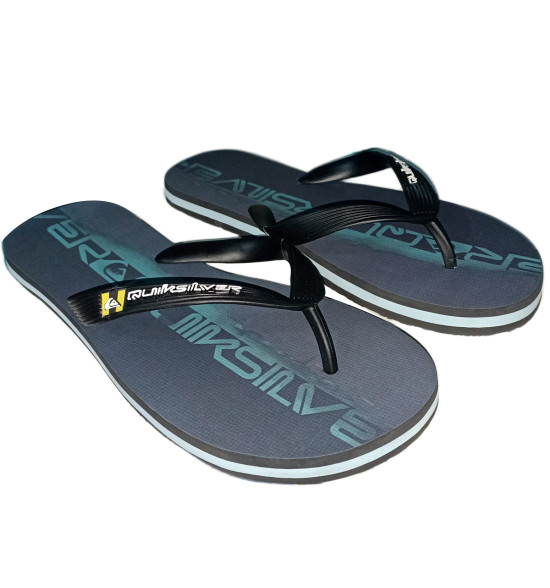 Chinelo Quiksilver Molokai Wordblock Preto - 2