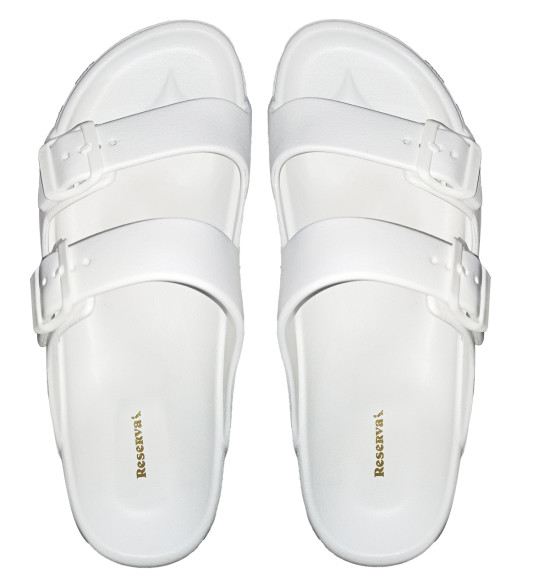 Chinelo Reserva Arpoador Franciscana Slide White