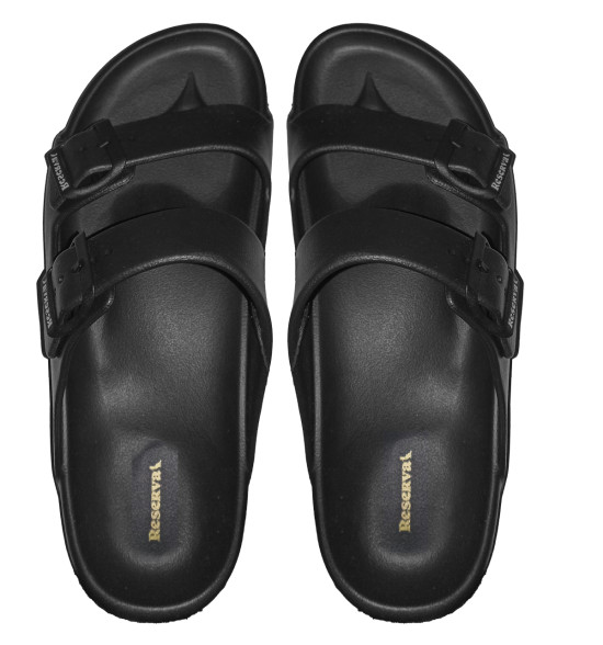 Chinelo Reserva Arpoador Franciscana Slide Preto - 2