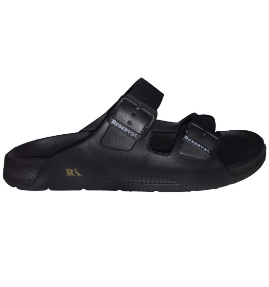 Chinelo Reserva Arpoador Franciscana Slide Preto