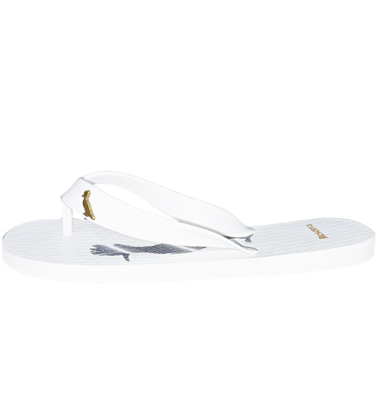 Chinelo Reserva Pica Pau Distortion Lines Original Branco - 3