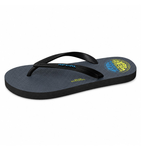 Chinelo Rip Curl Icons of Surf Charcoal - Conforto com a Alma do Surf - 3
