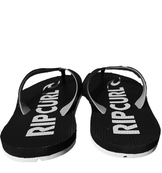 Chinelo Rip Curl Pipeline Soft Black Grey - 4