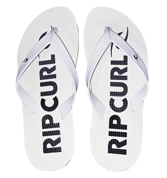 Chinelo Rip Curl Pipeline Soft White Black