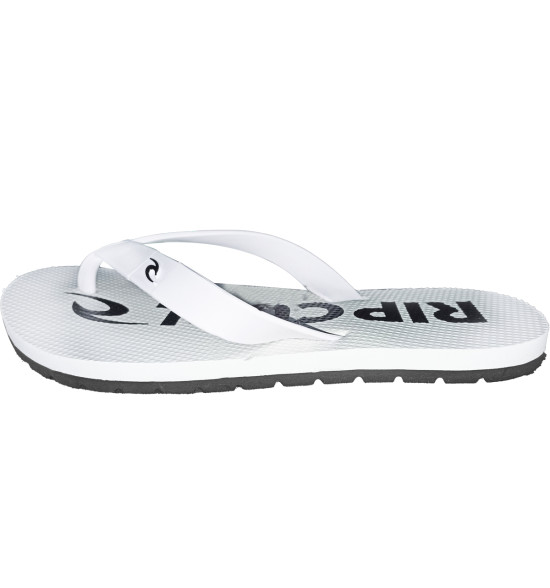 Chinelo Rip Curl Pipeline Soft White Black - 3