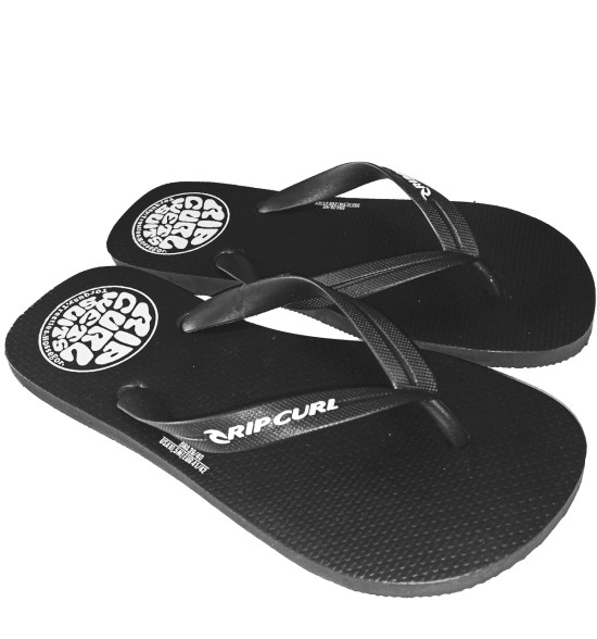 Chinelo Rip Curl Wettie Black - 2