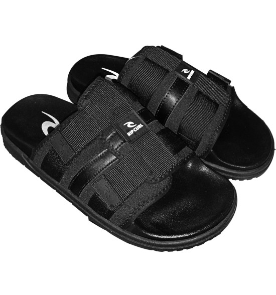 Chinelo Rip Curl Slide Franciscana Ripper Black