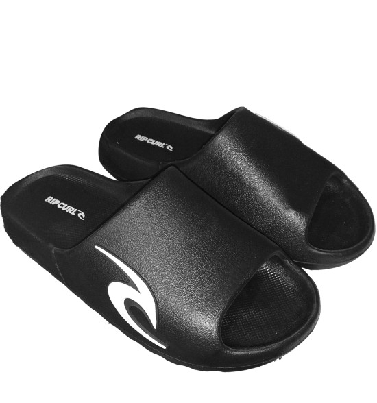 Chinelo Rip Curl Slide Wave Icon Black