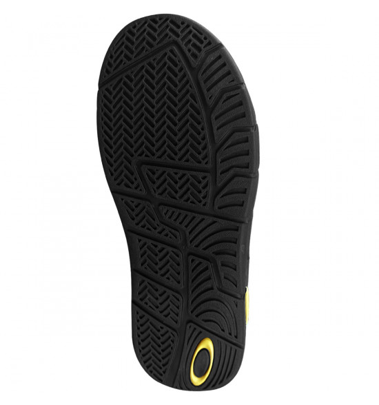 Chinelo Oakley Crowd Black Yellow - 5