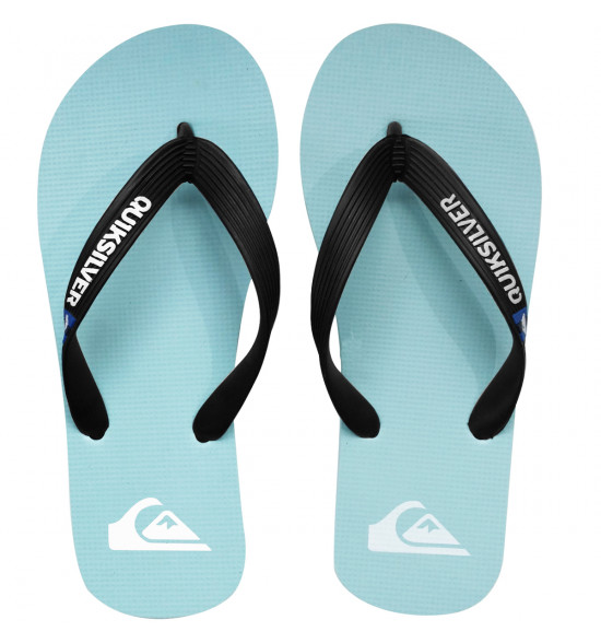 Chinelo Quiksilver Molokai Color Azul Claro