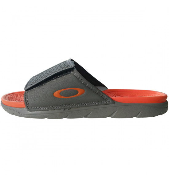 Chinelo Oakley Break Slide Grigio Scuro - 3