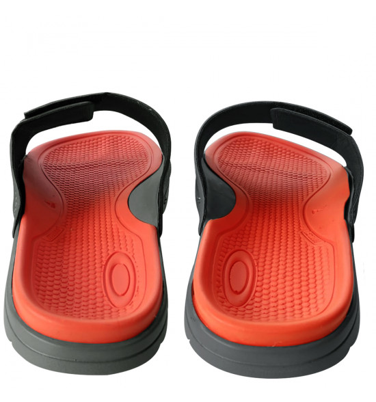 Chinelo Oakley Break Slide Grigio Scuro - 4