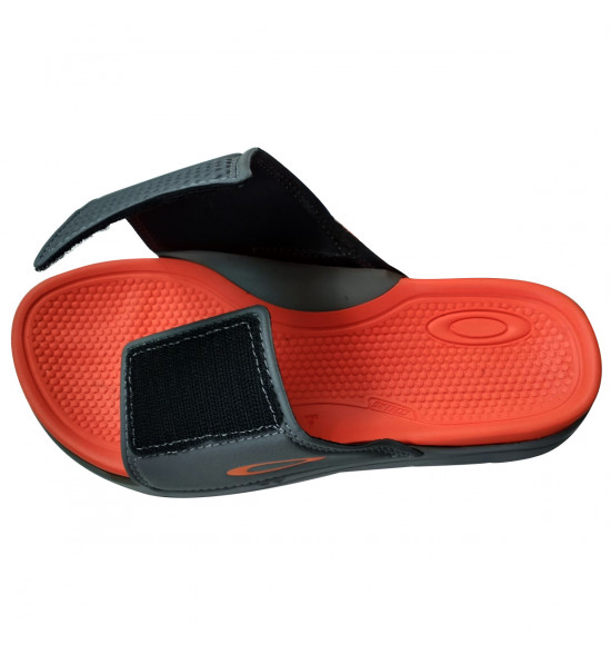 Chinelo Oakley Break Slide Grigio Scuro - 6
