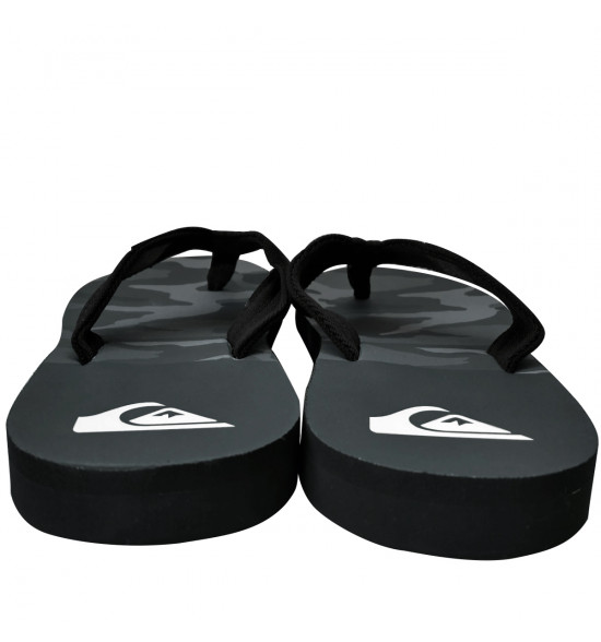 Chinelo Quiksilver Layback Camo Preto - 4