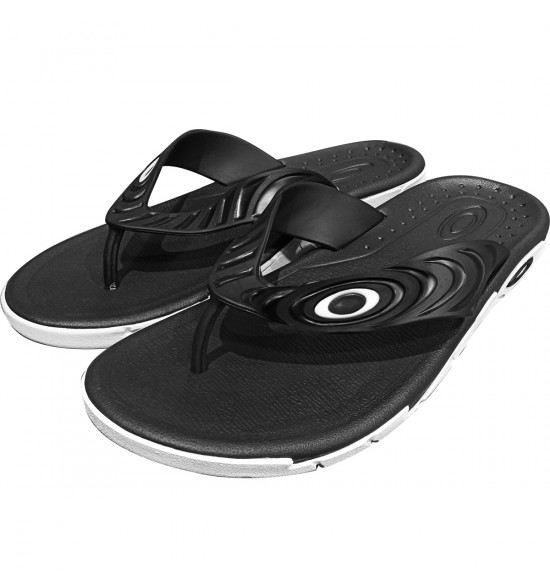 Chinelo Oakley Crowd Jet Black