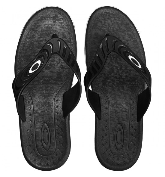 Chinelo Oakley Crowd Jet Black - 2