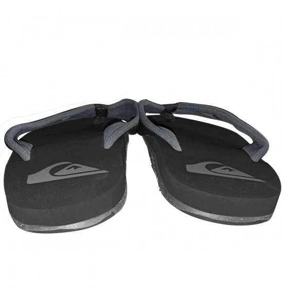 Chinelo Quiksilver Layback Neo Solid Preto - 3