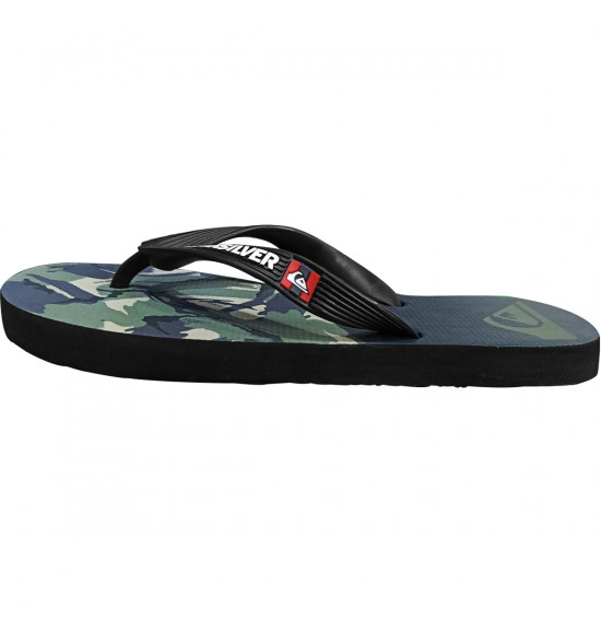 Chinelo Quiksilver Molokai Division Verde Militar - 3