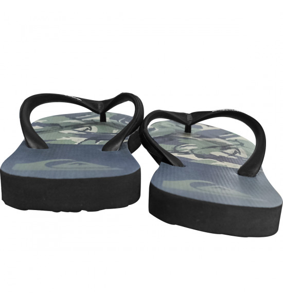 Chinelo Quiksilver Molokai Division Verde Militar - 4