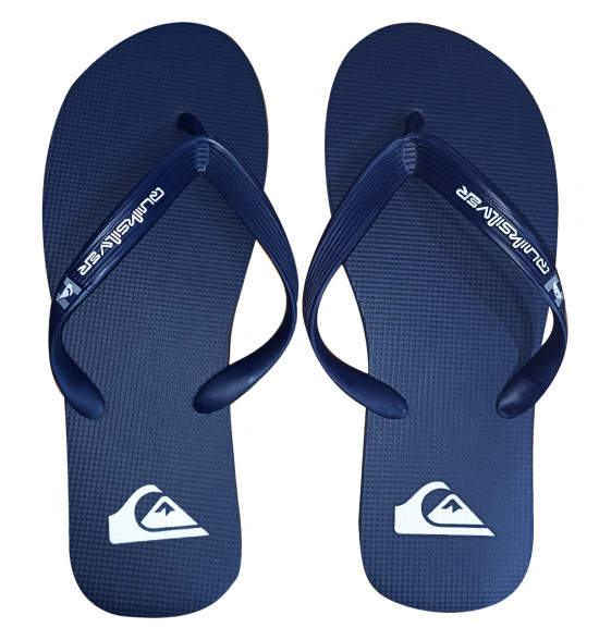 Chinelo Quiksilver Molokai Solid Marinho