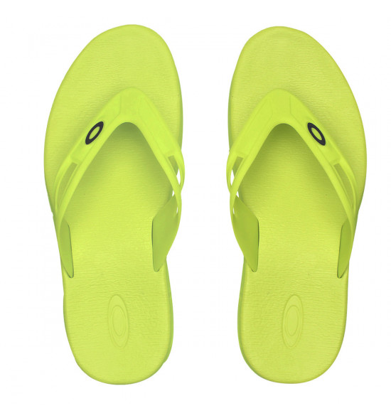 Chinelo Oakley Rest 2.0 Amarelo Neon LIQUIDAÇAO