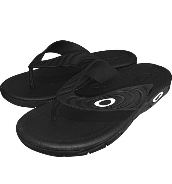 Chinelo Oakley Crowd Black