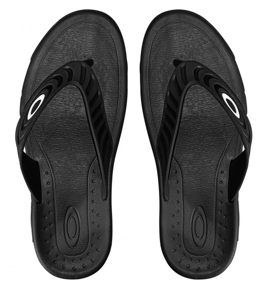 Chinelo Oakley Crowd Black - 2