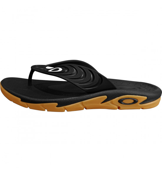 Chinelo Oakley Crowd Black Gum - 3