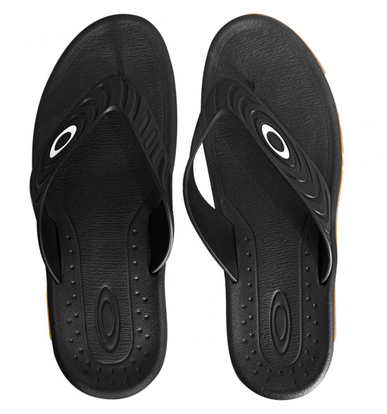 Chinelo Oakley Crowd Black Gum - 2