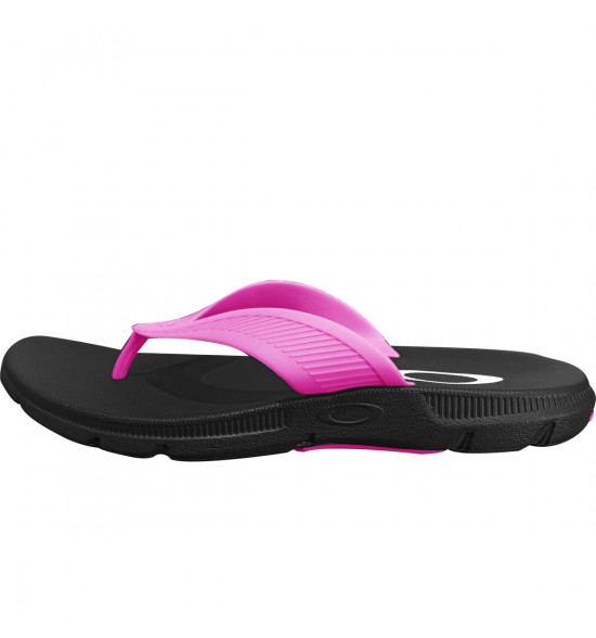 Chinelo Oakley Banks Black Pink - 3