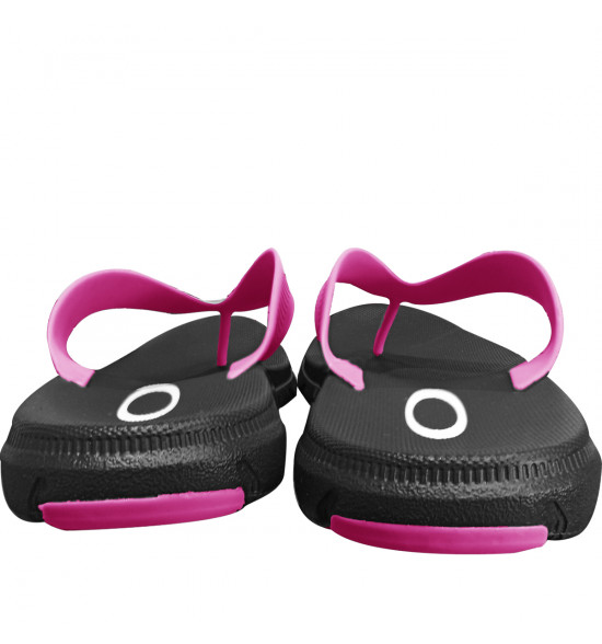 Chinelo Oakley Banks Black Pink - 4
