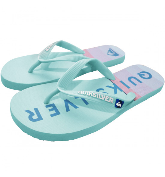 Chinelo Quiksilver Molokai Point Break Azul Claro - 2