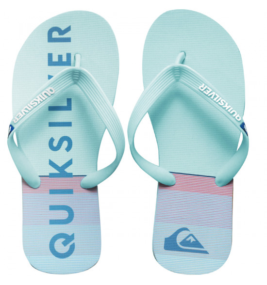 Chinelo Quiksilver Molokai Point Break Azul Claro