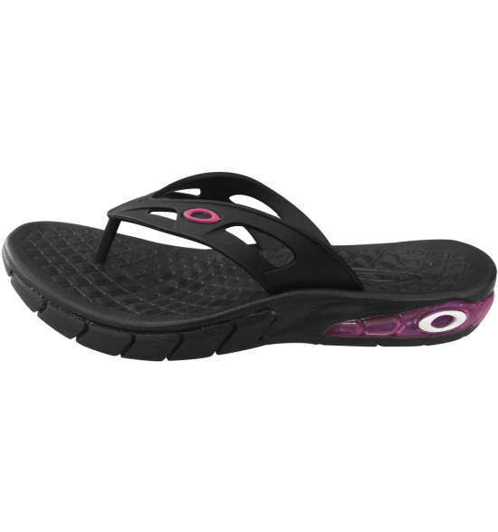 Chinelo Oakley Killer Point Black Pink - 3