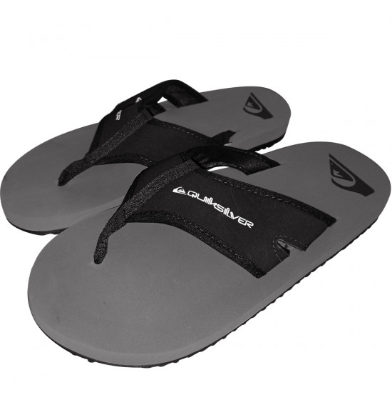 Chinelo Quiksilver Layback Tech Cinza - 2