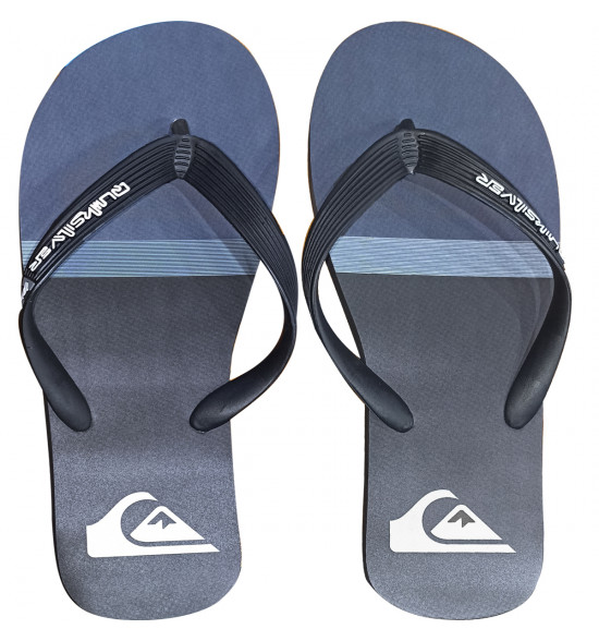 Chinelo Quiksilver Molokai Division Preto