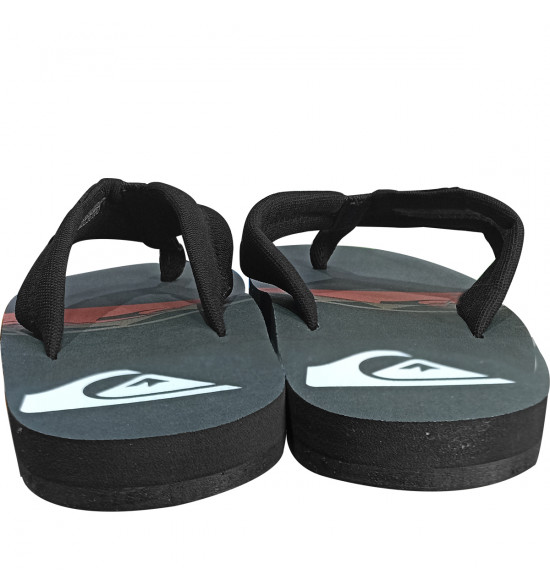 Chinelo Quiksilver Layback Grafic Preto - 4