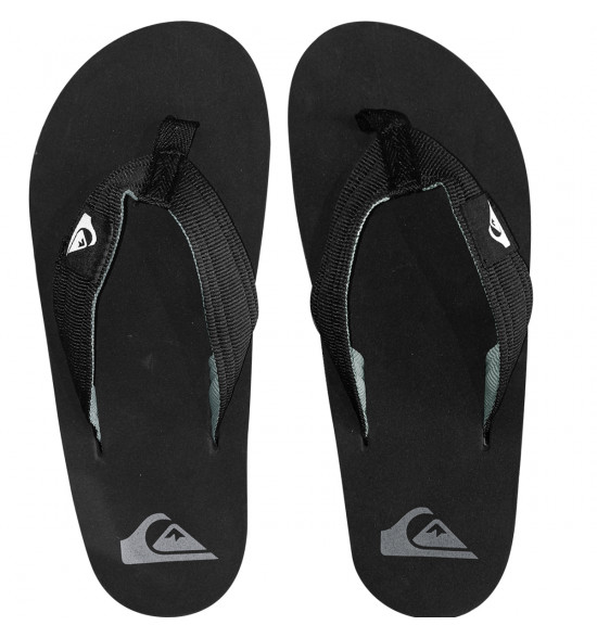 Chinelo Quiksilver Layback Ocean II Cinza