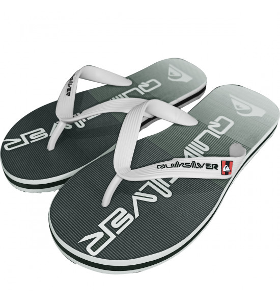 Chinelo Quiksilver Molokai Massive Preto - 2