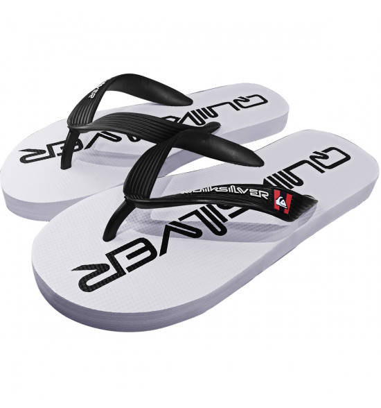 Chinelo Quiksilver Molokai New Omini Branco - 2