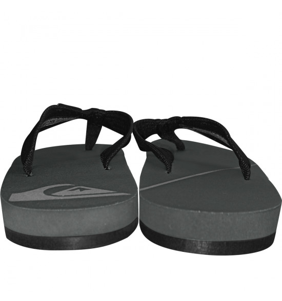 Chinelo Quiksilver Layback New Wave Preto - 4