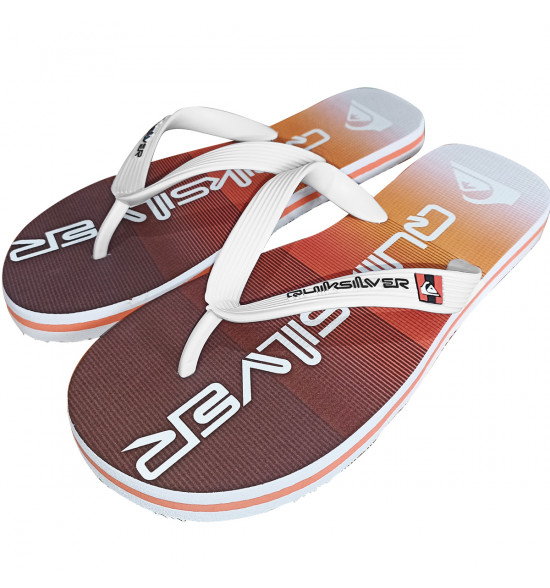 Chinelo Quiksilver Molokai Massive Laranja - 2