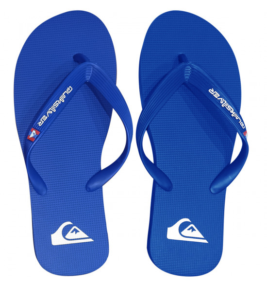 Chinelo Quiksilver Molokai Solid Azul Royal