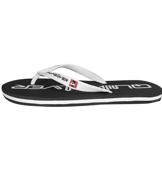 Chinelo Quiksilver Molokai New Omini Preto e Branco - 3